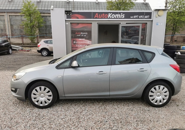 Opel Astra cena 33897 przebieg: 116000, rok produkcji 2013 z Krajenka małe 529